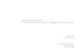 James Prosek: Contra Naturam / Against NatureJAMES PROSEK: CONTRA NATURAM / AGAINST NATURE 5 manmade constructs, subvert the natural world through humanity’s conventions of classification