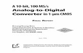 A 10-bit, 100 MS/s Analog-to-Digital Converter in 1-µm CMOScc.ee.nchu.edu.tw/~aiclab/public_htm/ADC/Theses/1996Kim.pdf · June 1996 FINAL REPORT Kwang Young Kim Integrated Circuits