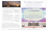 March 18, 2018 St. Mary Church · 4/4/2020  · gifts, graduation gifts, wedding/shower gifts…. GOSPEL MEDITATION ENCOURAGE DEEPER UNDERSTANDING OF SCRIPTURE April 5, 2020 -Palm