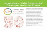Perspectives on “Global Competencies” from …...problem solving and participate simultaneously in local, national, and global civic life. Put simply, preparing our students to