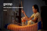 India’s first global marketplace for artisans UN ESCAP FDI Network v1.pdfLargest artisan marketplace in India GoCoop Confidential 8 4,000+ Enquiries 30,000+ Orders 80% organic &