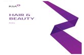 HAIR & BEAUTY - RSA Broker · 5 | Hair & Beauty Policy Customer Care Services As part of Our commitment to customer care, We have provided additional services to help You when You
