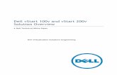 vStart Solution Overview - Dellprovide a high-level overview of the components utilized in each of the configurations. vStart 100v and vStart 200v Solution Overview Dell Inc. 5 E q