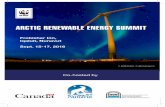 ARCTIC RENEWABLE ENERGY SUMMIT - WWF-Canadaawsassets.wwf.ca/downloads/revised_booklet_09_12_r2_for_email.pdfARCTIC RENEWABLE ENERGY SUMMIT - September 15-17, 2016 SUMMIT SPEAKERS AND