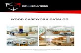 WOOD CASEWORK CATALOG - CiF Lab Solutions · Fully dovetailed, 9 ply Baltic Birch, with 1/4" white TFM on MDF core bottoms: Fully dovetailed, 9 ply Baltic Birch, with 1/2" - 9 ply