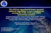 The NOAA operational hyper spectral retrieval algorithm: a ...€¦ · The NOAA hyper spectral retrieval system • This system is a heritage algorithm of the AIRS Science Team. The