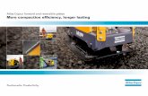 Atlas Copco forward and reversible plates More compaction ... · compaction efficiency – thanks to great centrifugal force ... design that keeps rocks from getting stuck between