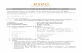RSPO NOTIFICATION OF PROPOSED NEW PLANTING - RSPO Notification...e. Data collection and information through public hearing and focus group discussion Methods used in data collection