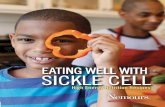 EATING WELL WITH SICKLE CELLsicklecellga.org/wp-content/uploads/2016/09/cookbook.pdf · supplements available. Supplements like Pediasure ®, Ensure, Boost ®, or Carnation Breakfast