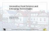 Innovative Food Science and Emerging Technologies...2015/06/03  · techniques for innovative processing of mealworm larvae (Tenebrio molitor), Innovative Food Science and Emerging