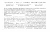 Sentiments in Social Context of Student Modellingcleilaclo2018.mackenzie.br/docs/LACLO/FULL/184230.pdf · Segun George Siemens [23], quien acu´ ˜n´o el t ´ermino co-nectivismo,