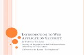 INTRODUCTION TO WEB APPLICATION SECURITYdamore/sicu/slide/slide2012/... · INTRODUCTION TO WEB APPLICATION SECURITY by Fabrizio d’Amore faculty of Ingegneria dell’informazione,