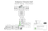 Kalpana Chawla Hall - UTA · 2020-03-23 · Kalpana Chawla Hall North Wing - First Floor Kalpana Chawla Hall North Wing - First Floor This Map is for the shaded area MAIN RD APT.