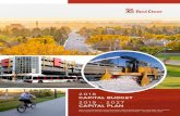 Capital Budget Report 2018 - reddeer.ca€¦ · reduced growth, we have moved several projects out further in the capital plan. In the 2017 capital budget, Council approved in principle