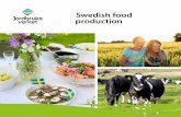 Swedish food production - Jordbruksverket...Organic production (2016) (share of total arable land) 18% Facts about Sweden 2017 Primary food production, share in value 2016 3 % rain