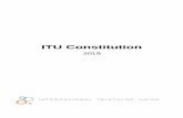 ITU Constitution · - 4 - DEFINITIONS Arbitration Tribunal: The ITU Body in charge of the application of the Disciplinary Rules. CAS: Court of Arbitration for Sport. Commission: A