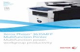 Xerox Phaser 3635MFP Multifunction Printer Multifunction … · 2011-01-26 · device for fast access to recipients’ email addresses and fax numbers. • The Xerox-exclusive Print
