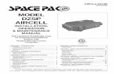 MODEL DZSP AIRCELL - mesteksa.commesteksa.com/fileuploads/Literature/SpacePak/SpacePak/AIRCL2-04… · Duct layout ..... 9-10 Supply tubing ... Length of duct Minimum diameter (or