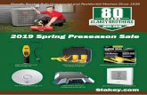 2019 Spring Preseason Sale - Slakey Brothers...Stockton, CA 2540 N.Teepee Dr. Phone (209) 466-8200 Fax (209) 474-8206 Yuba City, CA 545 Boyd St. Phone (530) 673-5118 Fax (530) 673-2223