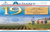 the October 2017 Issue ctuary Pages 36 20 Vol. IX - Issue 10 … · The tariff rates for advertisement in the Actuary India are as under: Disclaimer : any of its editors, the staff