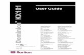 KX101 User Guide - I-Tech Companysite.i-techcompany.com/UserManual/Raritan/KX101_User_Guide_0A-E.pdfUSA Fax. 81-03-3523-5992 User Guide Raritan Computer Inc. 400 Cottontail Lane Somerset,