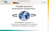 TopQM-Systems Technische Sauberkeit · Supplier qualification, VDA6.3 process audits Project technical cleanliness accordingVDA19.1/19.2 Slowenia Automotive assessment, evaluation,
