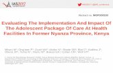 Evaluating The Implementation And Impact Of The ...programme.ias2017.org/PAGMaterial/eposters/2591.pdf•In 2015 Kenya’s National AIDS and STD Control Program (NASCOP) introduced