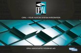 OPAL – YOUR AUTOID SYSTEM INTEGRATOR...mobile Datenerfassung und Kommunikation. Software Solutions Software-Lösungen aus dem Hause OPAL, wie etwa die Etikettierlösung für SAP®