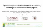 Spatio-temporal distribution of air-water CO exchange in ... · Susana Flecha 1, Edward P. Morris , Jordi Figuerola2, Eduardo Costas3, Gabriel Navarro1, 1Pablo Rodriguez and I. Emma