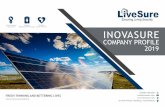 Ensuring Living Security · Introduction InovaSure is a proud partner to the South African LiveSure Living Security "Ensurance" and Technology Company. As an enabler, InovaSure has