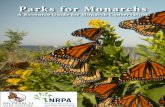 Parks for Monarchs · 2016-09-27 · 4 Executive Summary Parks have long been recognized as places to recreate and to experience natural beauty. Preserving natural landscapes for