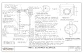 TYPE 3 SANITARY MANHOLE REVISIONS: 16 MAX. …MANHOLE STEPS SHALL BE SECURELY INSTALLED INTO EACH MANHOLE SECTION, BY THE MANUFACTURER, PRIOR TO DELIVERY TO THE JOB SITE C. MANHOLE