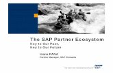 Key to Our Past, Key to Our Future€¦ · ©SAP AG 2006, The SAP Partner Ecosystem / 3 SAP Today SAP AG in revenues: $10 billion 34 years of experience in enterprise software; over