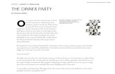 Save paper and follow @newyorker on Twitter Fiction AUGUST ... Dinner Party - The New Yorker.pdf · The Dinner Party BY JOSHUA FERRIS Save paper and follow @newyorker on Twitter O