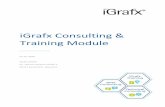 iGrafx Consulting & Training Module Service... · The Core Competencies and Consulting Services for Your Successful BPM Project Have access to this extensive knowledge and know-how.