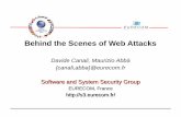 Behind the scenes of online attacks - OWASP Foundation · 2020-01-17 · 2 Motivations Studying the internals of web attacks ─ What attackers do while and after they exploit a vulnerability