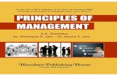 PRINCIPLES - himpub.com · 4. Principles of Management Management is knowing exactly what you want men to do and then seeing that they do it in the best and cheapest way. ó – Fredrick