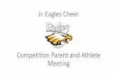 Jr. Eagles Cheer · Jr. Eagles Cheer 2020 Safety Policies • Temperature checks - • Health screenings - • Attendance - ... award for the 2020 season to encourage this best practice