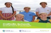 Catholic Schools Enrolment Package · Parents/Carers and volunteers in Catholic school communities agree to: f Model positive behaviour to other students. f Comply with and model