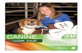 Canine Leader Guide - Alberta.caDepartment/.../4h1081/$FILE/CanineLeaderG… · It is recommended that Leaders and Assistant Leaders of the 4-H Canine Project also acquire the Canine