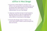 eOffice in West Bengal - Somnath...of access to eOffice after it has been migrated to the highly equipped new SDC environment, Govt. Of West Bengal decided that eOffice has been made