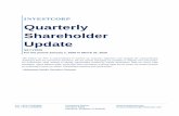 Quarterly Shareholder Update · undergoing strategic, operational and/or technological transformation. TPx is a strong fit for Siris’ focus on “hybrid” businesses with both