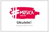 Uke for Individuals copy · 2020-05-05 · Ukulele! Beginner Book Three. Louis Armstrong Louis Armstrong was very important in the creation of jazz music. He came from New Orleans,