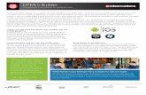 HTML5 Builder Datasheet - Danysoft · HTML5 Builder The developer force multiplier for mobile and web Of the seven billion people on our planet, two and half billion now use the Web
