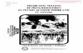 Predicting success of prescribed fires in pinyon-juniper ... · IN PINYON-JUNIPER WOODLAND IN NEVADA Allen D. Bruner and Donald A. Klebenow f ,""", ... If the score thus ob ... This