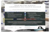 Find the Life Science candidates you need to succeedmva.org/.../01/Life-Science-Recruitment-Campaign.pdf · Find the Life Science candidates you need to succeed Join our international