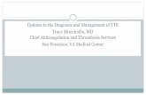 Updates in the Diagnosis and Management of VTE Tracy ... · Tracy Minichiello, MD Chief Anticoagulation and Thrombosis Services ... Wang et al JTH 2019; Farge et al Lancet Onc 2019;