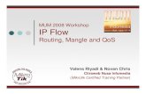 MUM 2008 Workshop IP Flow · 2008-06-16 · MUM 2008 Workshop IP Flow Routing, Mangle and QoS Valens Riyadi & Novan Chris Citraweb Nusa Infomedia (Mikrotik Certified Training Partner