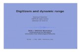 Digitizers and dynamic range - Iris Data Services, Inc. · Py2y3 / Py1y3 = H2 / H1 P y2y2 / P y1y2 = H2 / H1 + N2 · N2 * / P y1y2 = P y2y3 / P y1y3 + P n2n2 / P y1y2 P n2n2 = P y2y2