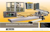 Automation Technologies Electro-Mechanical.pdf · The Best Automation Solutions Parker is about motion control engineering, manufacturing, application expertise and unparalleled customer